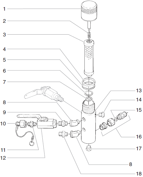 PowrLiner 9900XLT Filter Assembly PowrLiner 9900XLT Filter Assembly